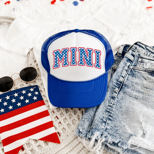 Mini Stars 4th Of July Trucker Hat