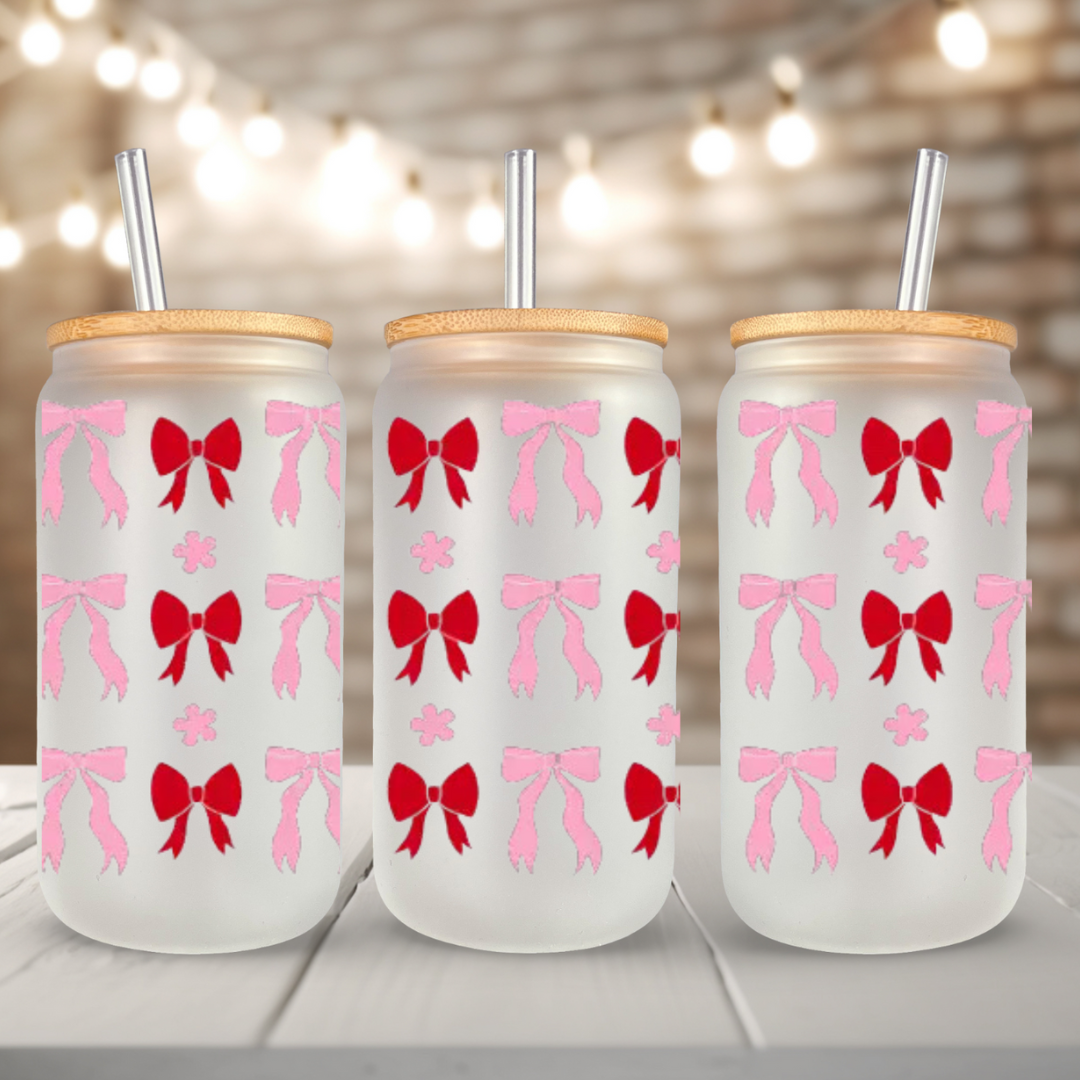 Bows UV DTF Cup Wrap