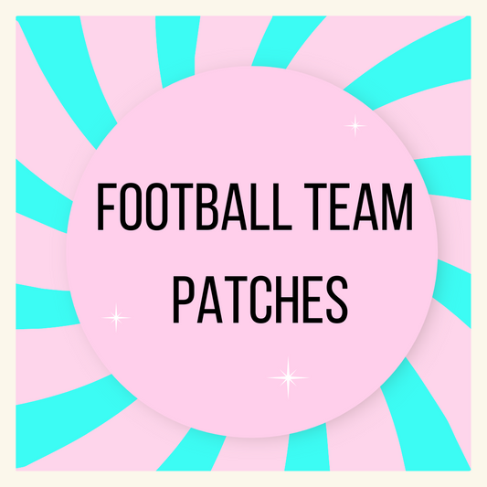 Football Team Patches