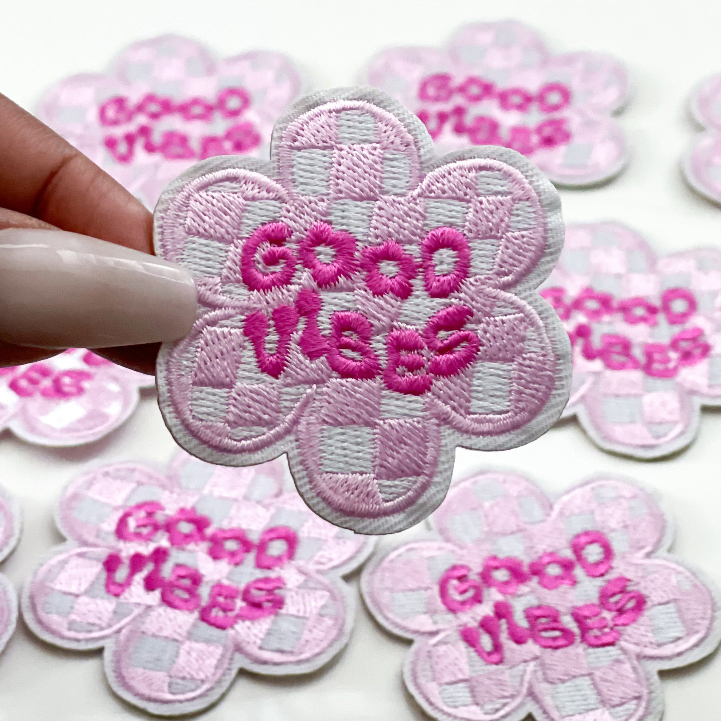 Good Vibes Embroidered Patch