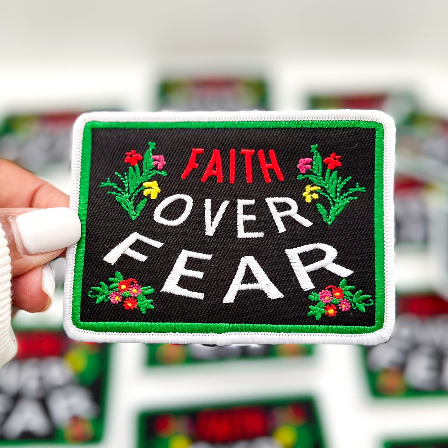 Faith Over Fear Patch