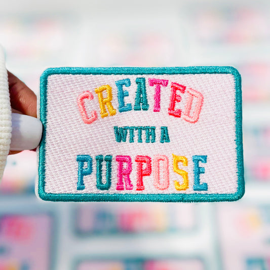 Created With A Purpose Patch