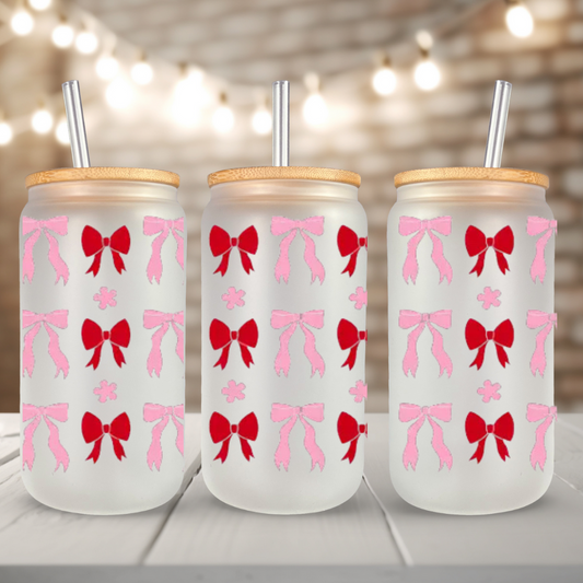 Bows UV DTF Cup Wrap