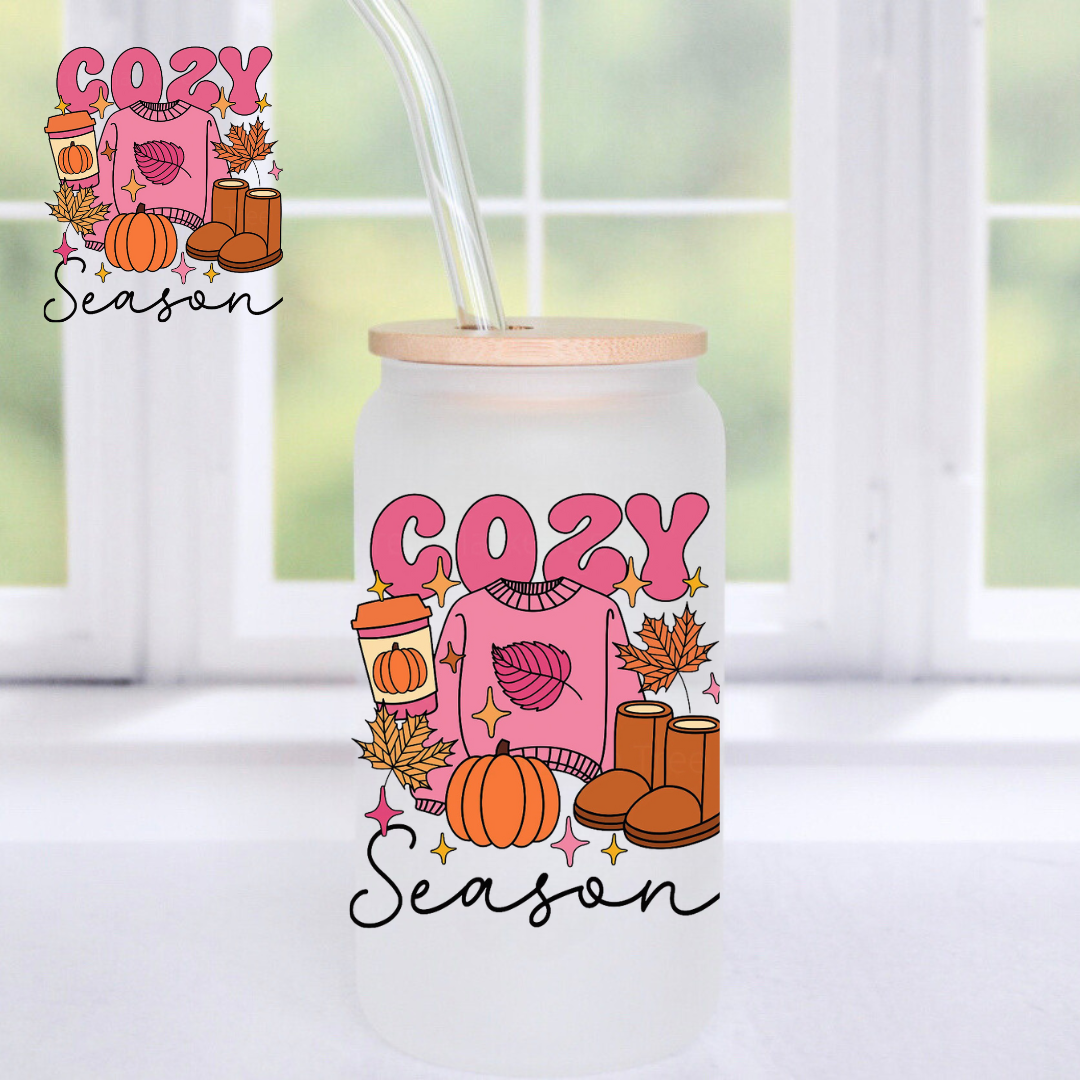 Cozy Season UV DTF Decal