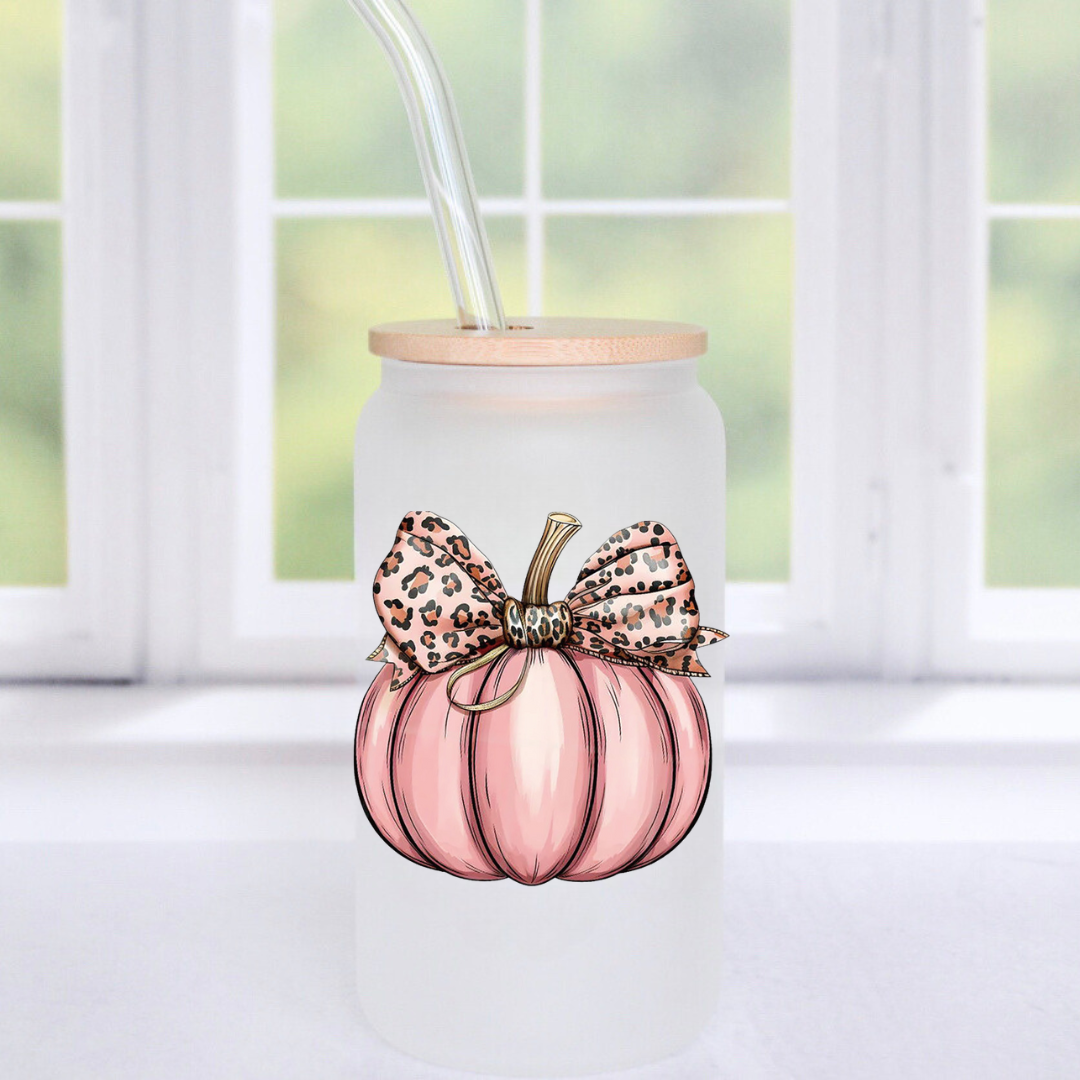 Pink Pumpkin Decal