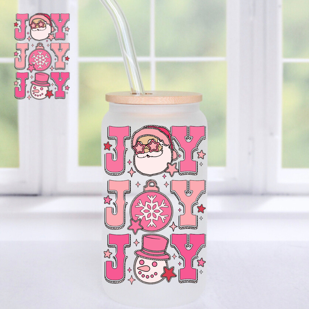 Christmas Joy UV DTF Decal